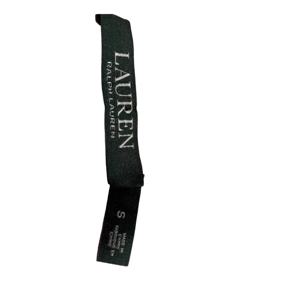 Lauren Ralph Lauren black label womens Small V-neck silk cotton blend sweater - Picture 11 of 13